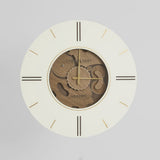 Cogger Wall Clock, Walnut