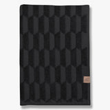 Mette Ditmer Geo Bath Towel, Black