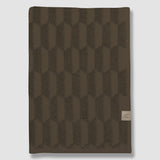 Mette Ditmer Geo Towel, Chocolate