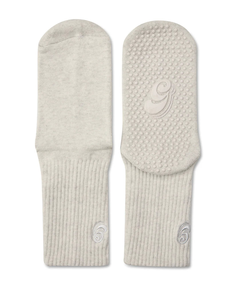 Grip Club Grip Sock, Cream Marle Crew