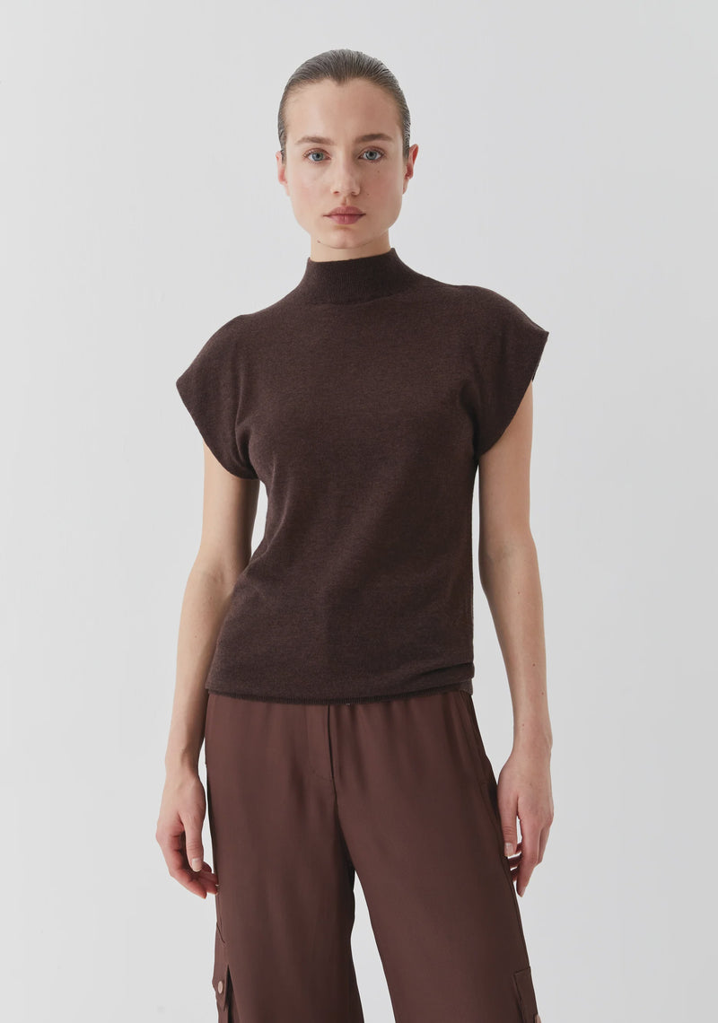 Morrison Loren Knit High Neck Bark