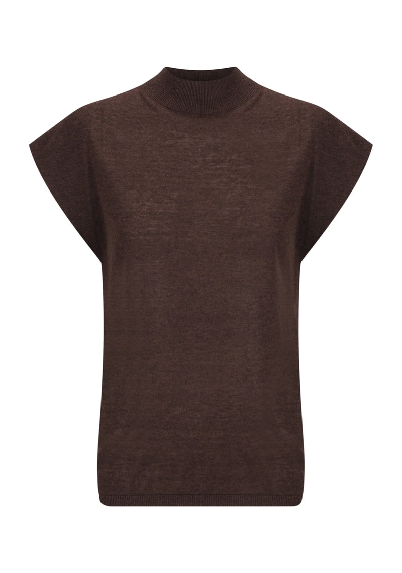 Morrison Loren Knit High Neck Bark