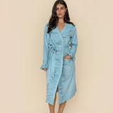 Heirloom Lace Robe, Blue