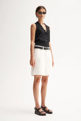 Elka Sinclair Knit Vest, Black
