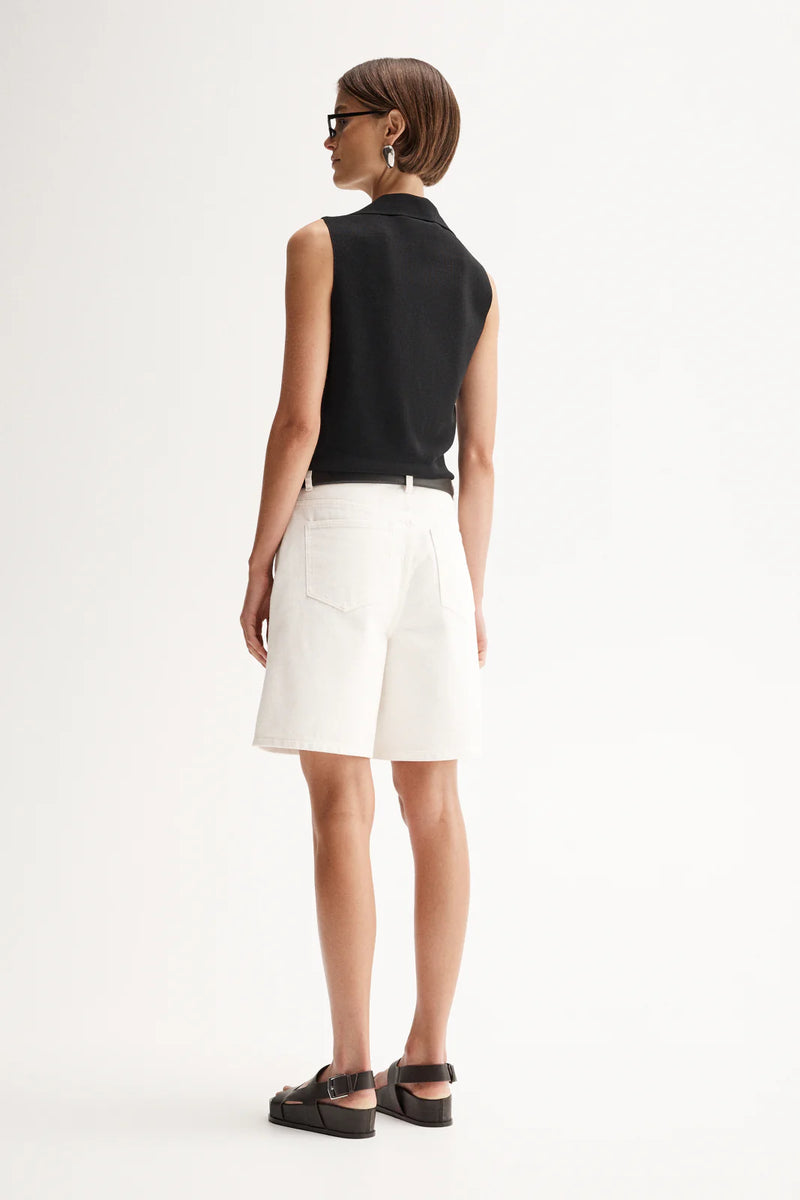 Elka Sinclair Knit Vest, Black