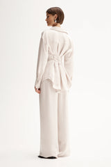 Elka Ella Shirt, Ivory