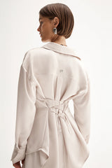 Elka Ella Shirt, Ivory