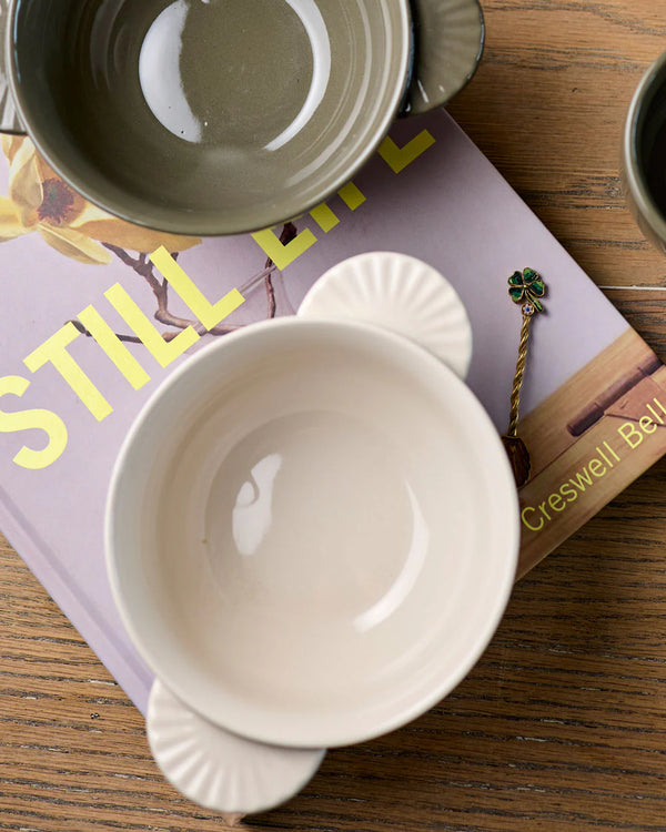 Vintage Table Small Bowl, Vanilla