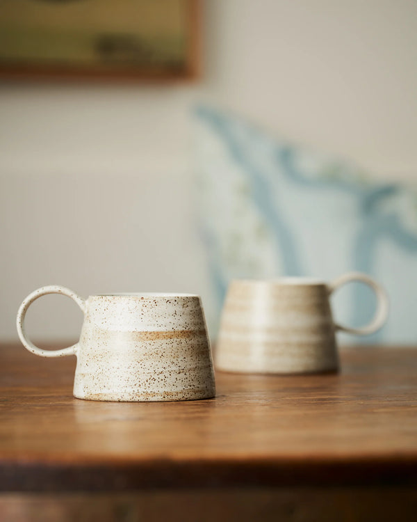 Robert Gordon Large Handle Mug, Ceylon White