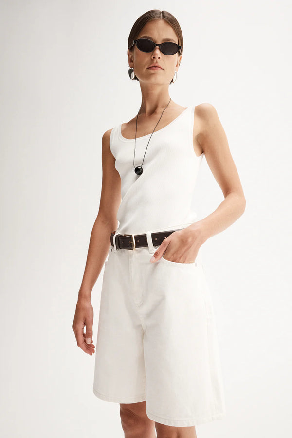 Elka Collective Odin Short, Ivory