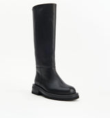 Alias Mae Silvie Boot, Black Leather