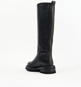 Alias Mae Silvie Boot, Black Leather