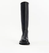 Alias Mae Silvie Boot, Black Leather