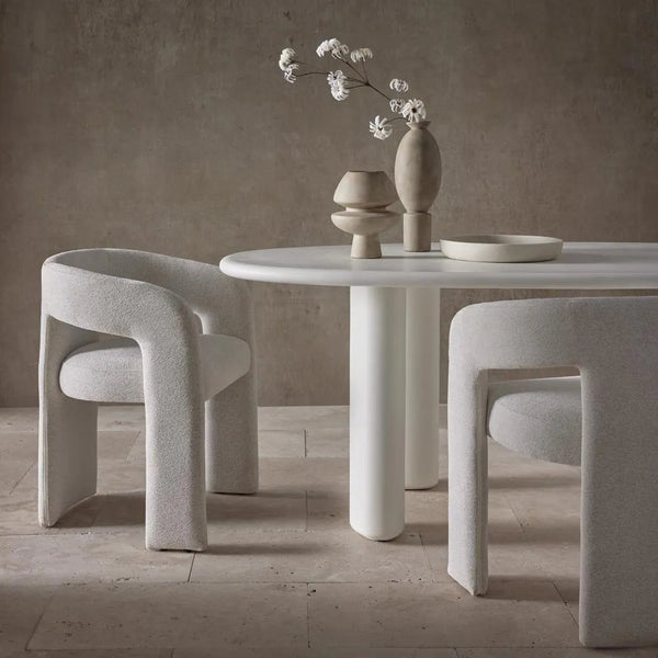 Oko Dining Table, white