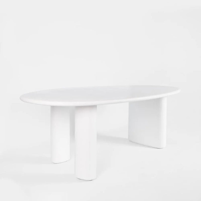 Oko Dining Table, white
