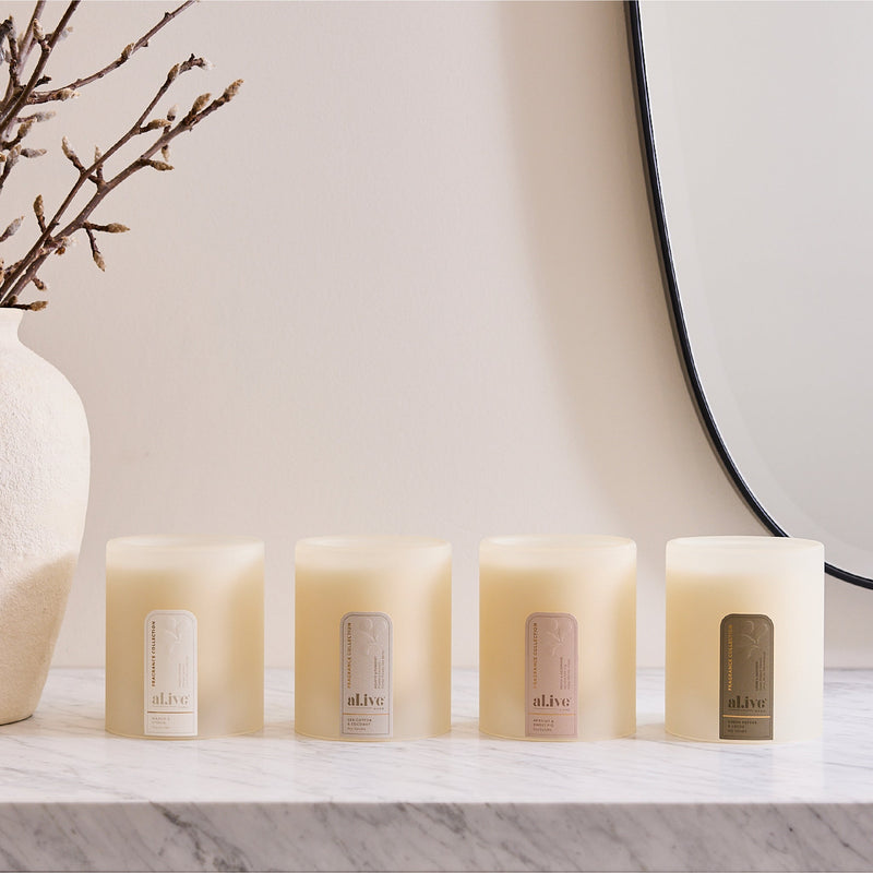 Al.ive Soy Candle, Apricot & Sweet Fig