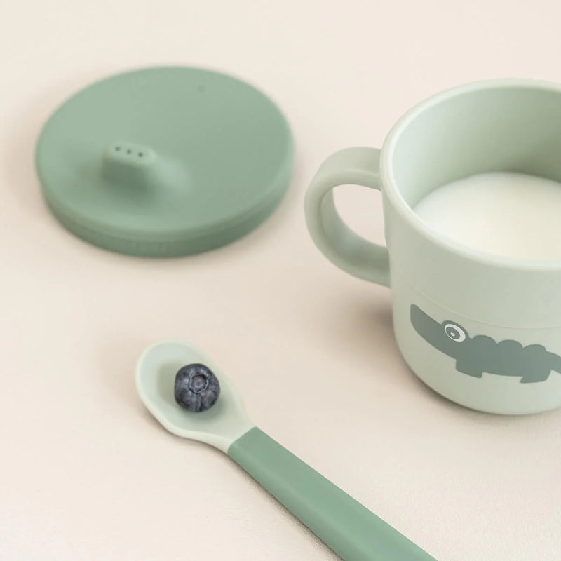 Foodie Spout & Snack Cup, Green