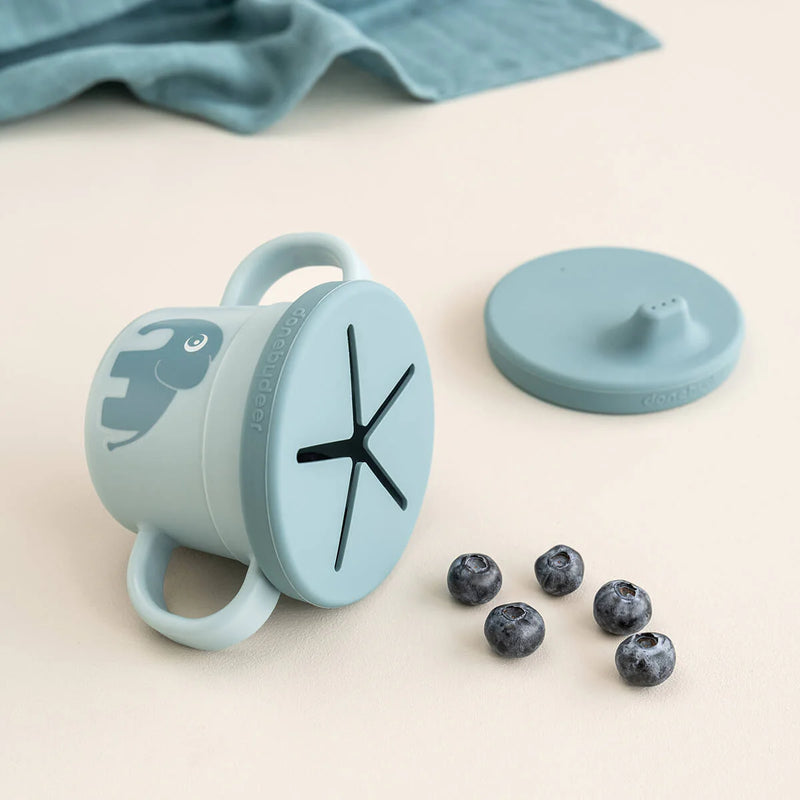 Foodie Spout & Snack Cup, Blue