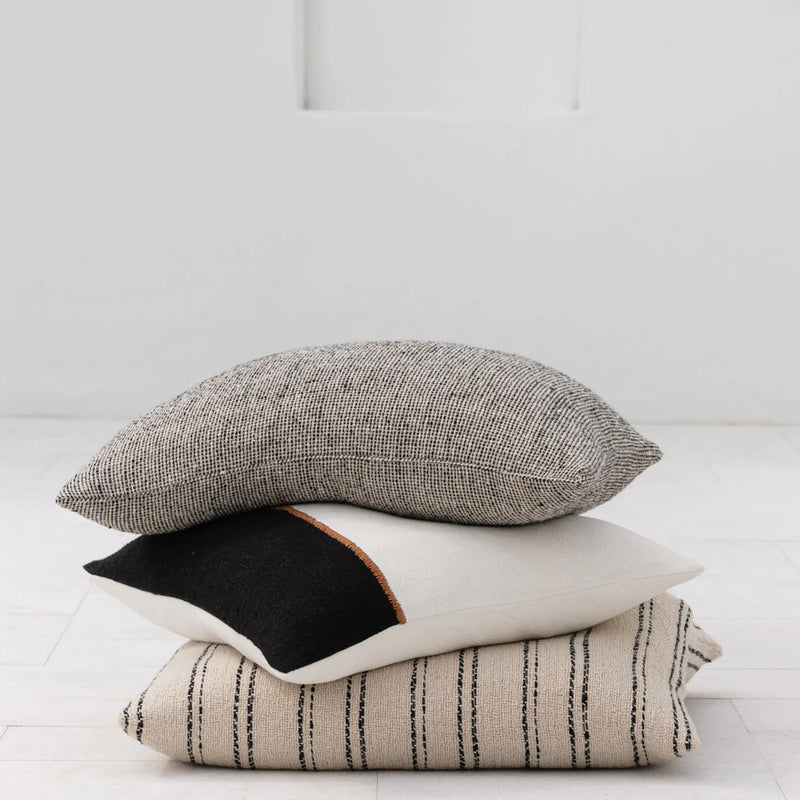 Eadie Alba Cushion, Black
