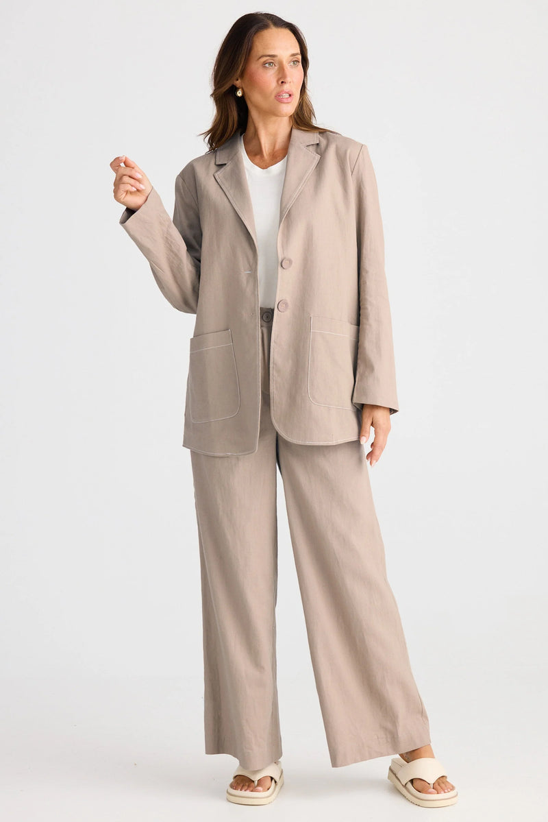 Brave & True August Pant, Cocoa