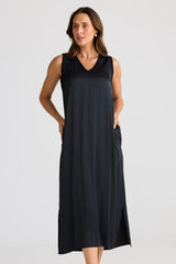 Brave & True Celine Dress, Black