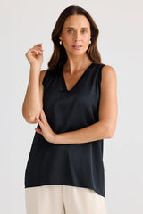 Brave & True Celine Top, Black