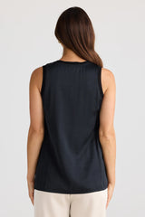 Brave & True Celine Top, Black