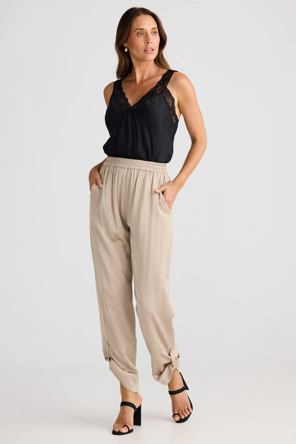 Brave & True Wonderland Pant, Stone Taupe