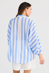 Cliffside Shirt, Blue Stripe