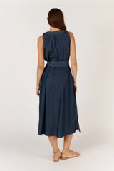 Itami Denim Sleeveless Maxi