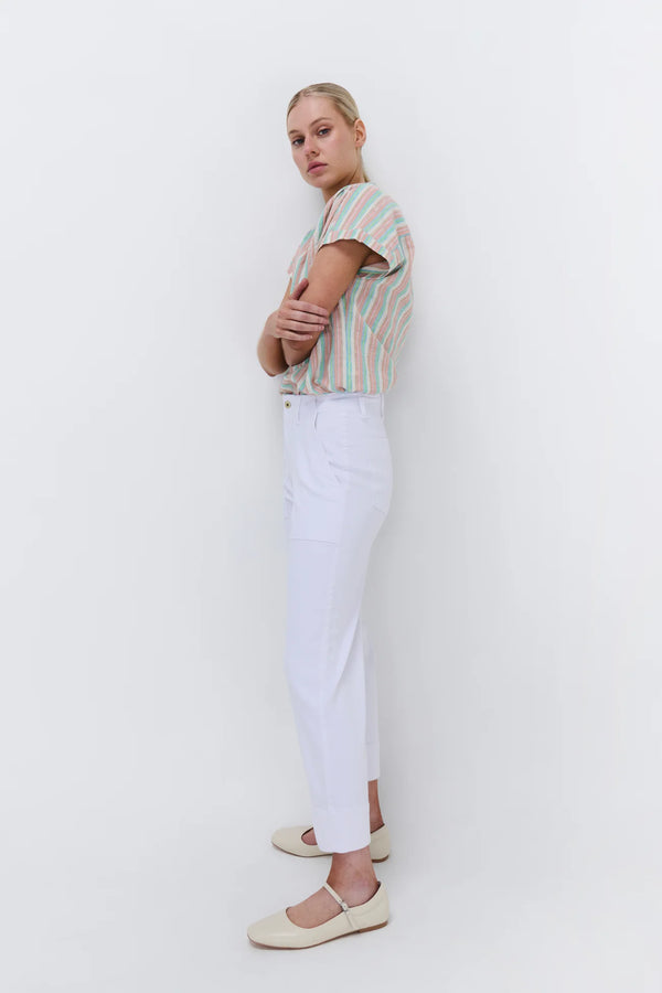 Kireina Celeste Pant Cropped, Snow White