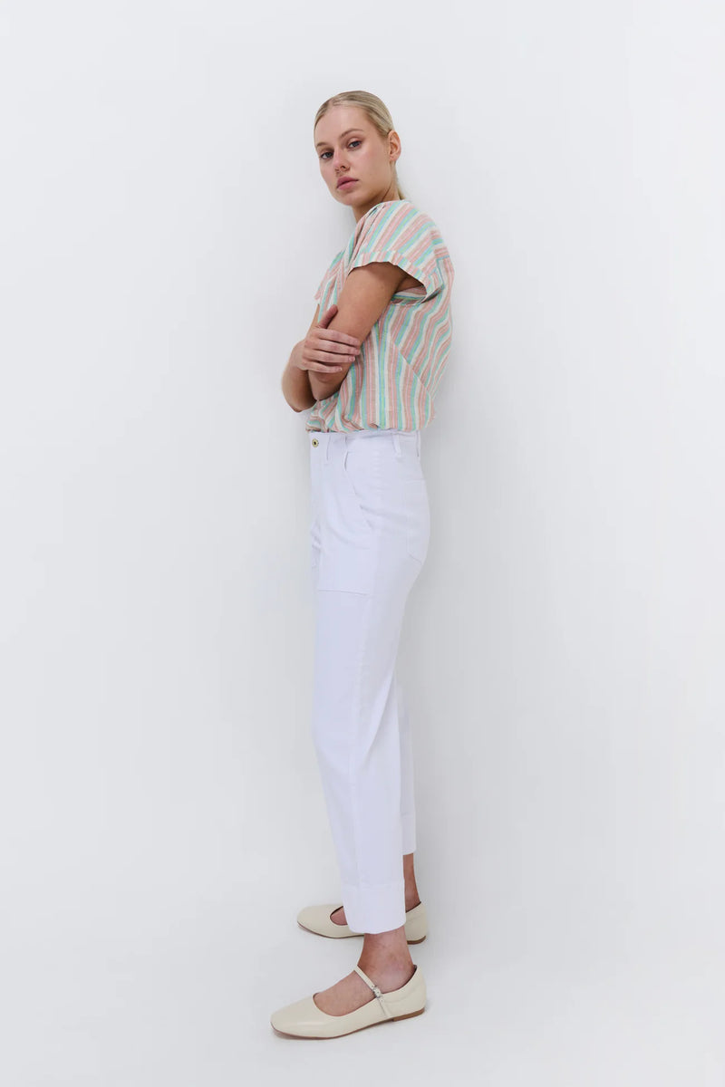 Kireina Celeste Pant Cropped, Snow White
