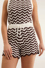 Alessandra Alba Short, Choc/Ivory