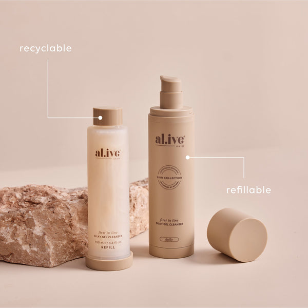 First In Line Silky Gel Cleanser 100ml Refill