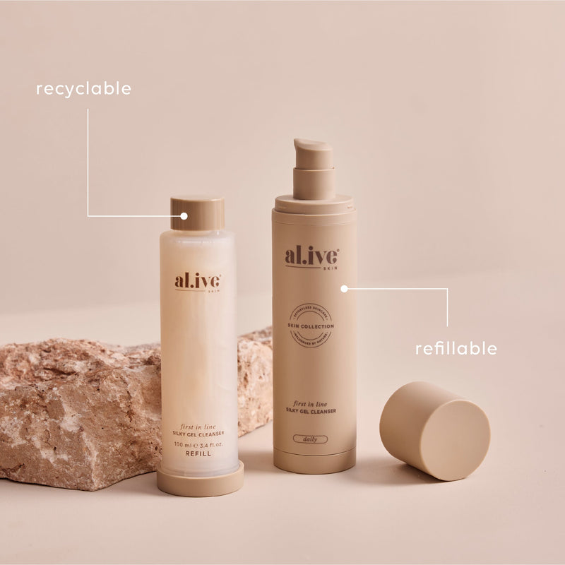 First In Line Silky Gel Cleanser 100ml Refill