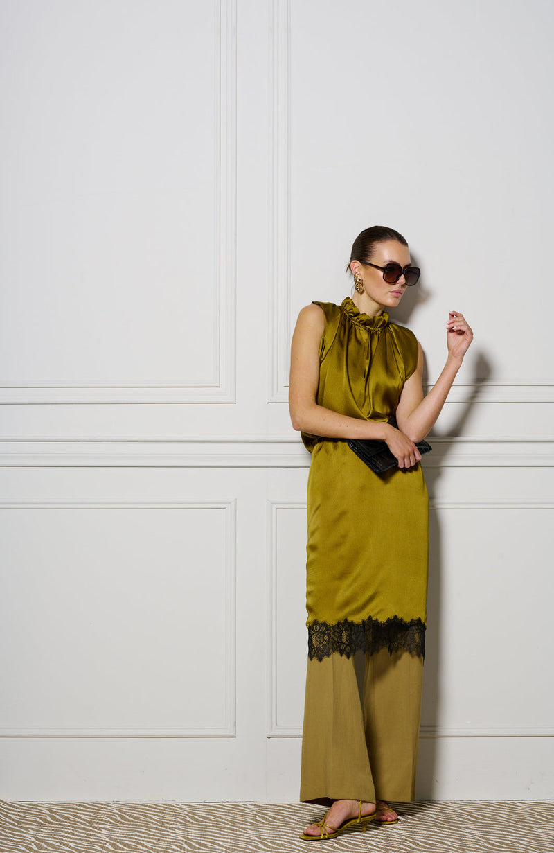 Le Cocktail Skirt, Olive