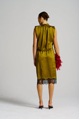 Le Cocktail Skirt, Olive