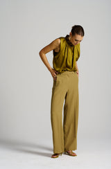 Le Cocktail Lounge Pant, Olive