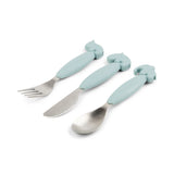 Done by Deer Easy Grip Cutlery Set Blue