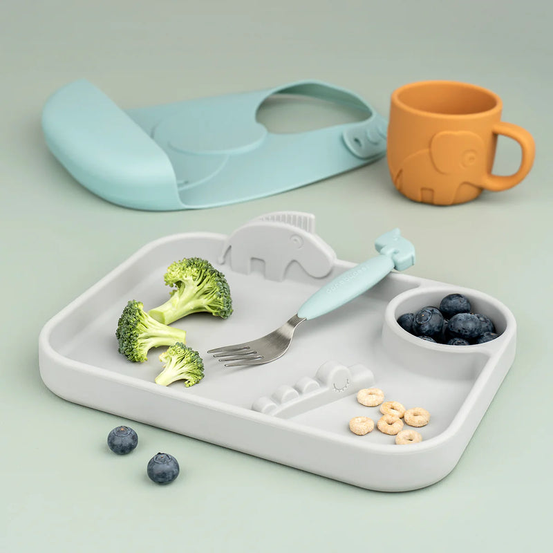 Done by Deer Easy Grip Cutlery Set Blue