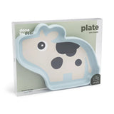 Stick & Stay Plate, Dotti Blue