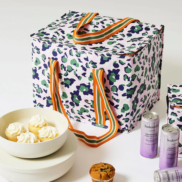 Leopard Insulated Tote