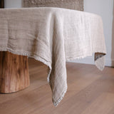 Eadie Zayra Tablecloth, Natural/Ivory Stitch 180x300cm