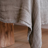 Eadie Zayra Tablecloth, Natural/Ivory Stitch 180x300cm