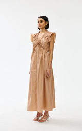 Kinny Thea Dress, Taupe