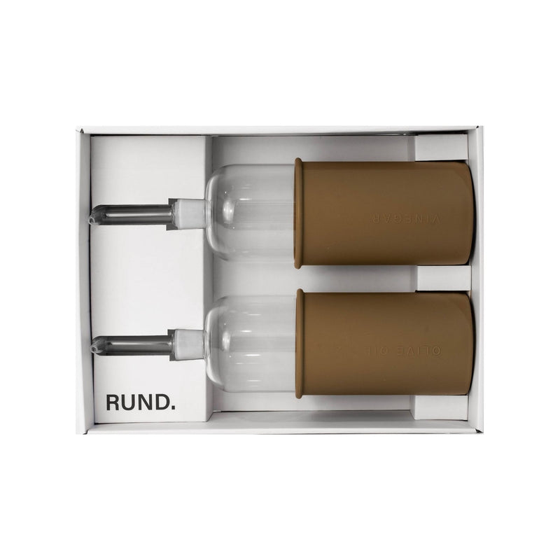 Rund Oil & Vinegard Bottle Set, Fern