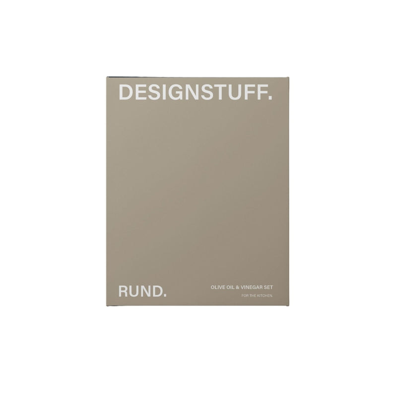 Rund Oil & Vinegard Bottle Set, Fern