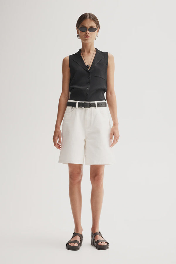Elka Sinclair Knit Vest, Black