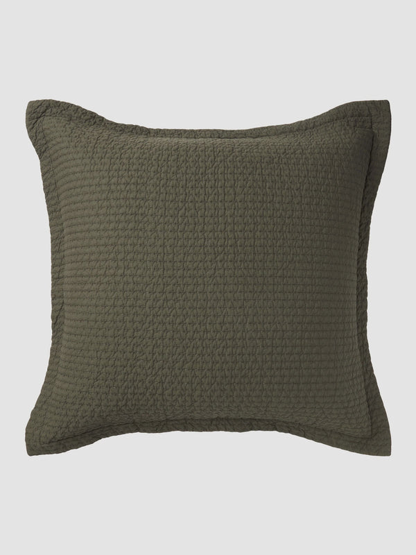 Aspen Olive European Pillowcase