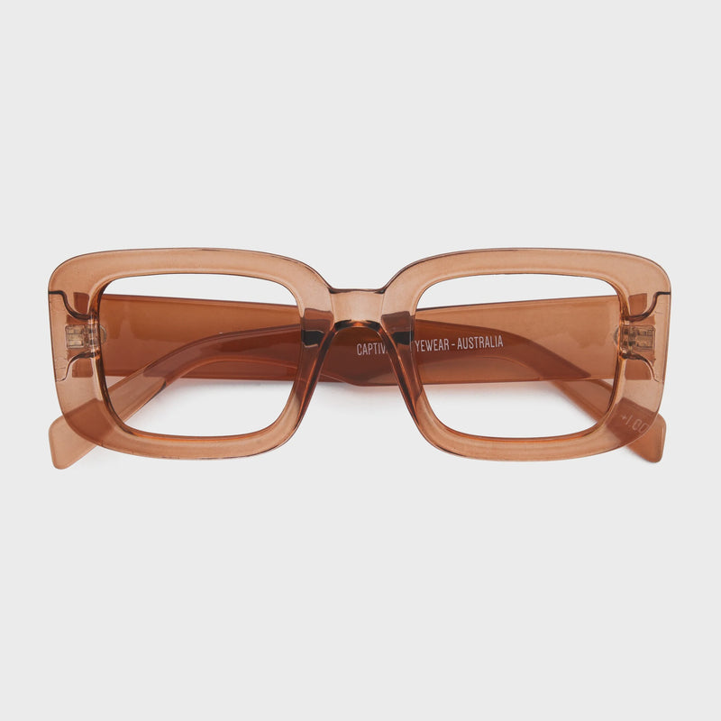 Captivated Eyewear Shilla, Brown